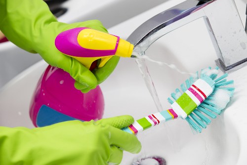 On-site furniture cleaning in a W1G office or reception area