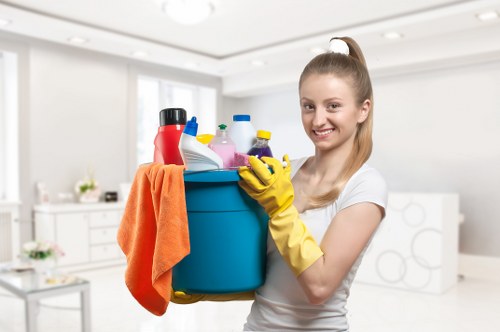Professional house clearance in a W1G townhouse