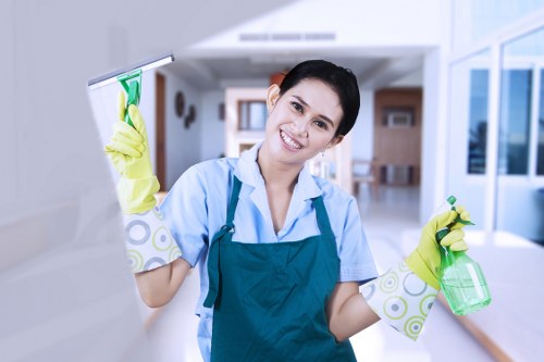 Clearing furniture and household items from a central London flat